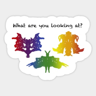 Psychological Color Wheel Sticker